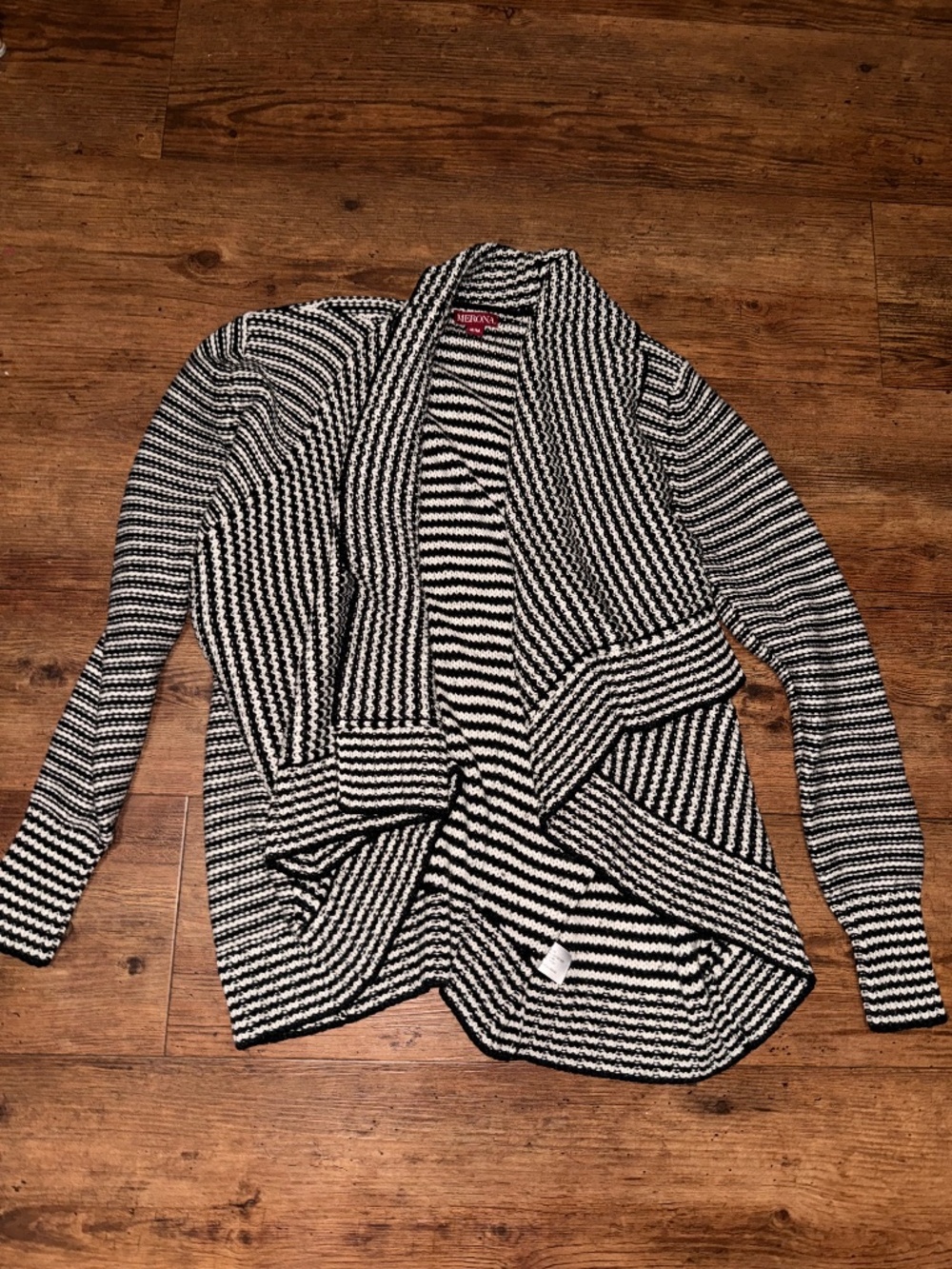 Stripped cardigan